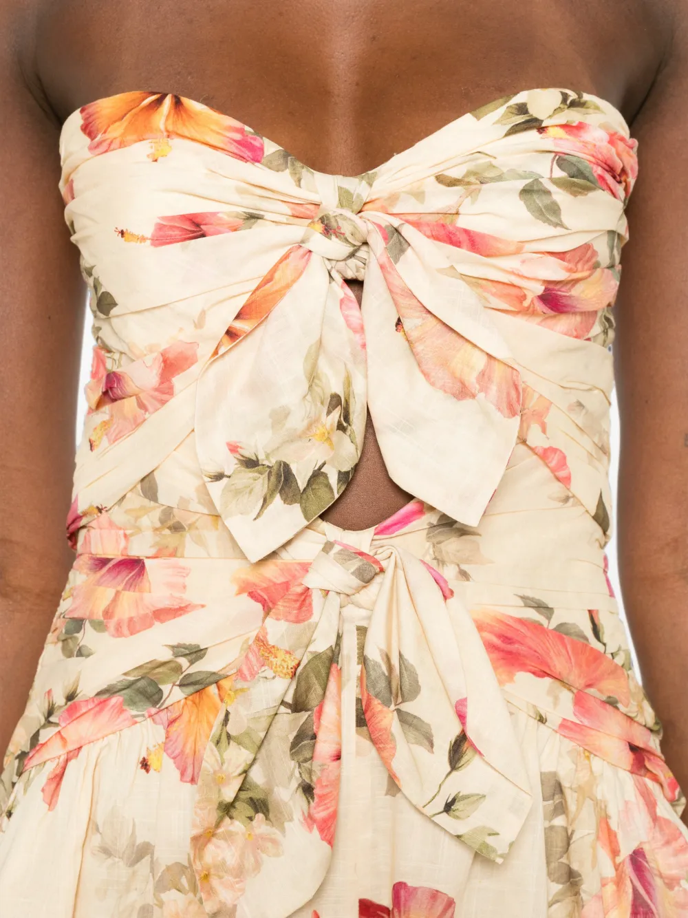 ZIMMERMANN Mahon playsuit Beige