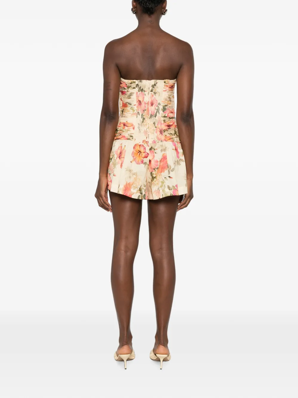 ZIMMERMANN Mahon playsuit Beige