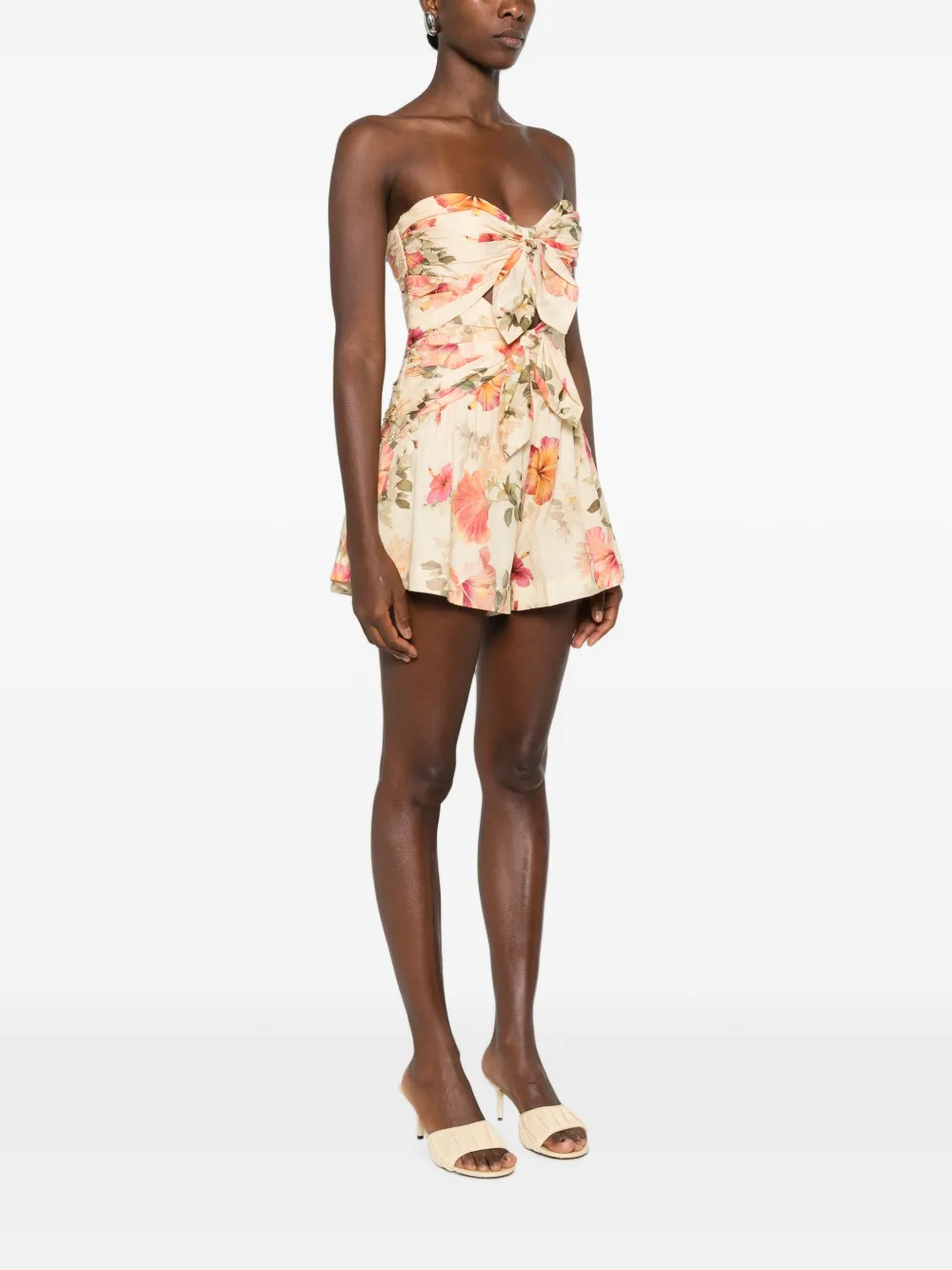 ZIMMERMANN Mahon playsuit Beige