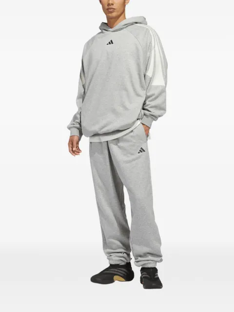 adidas logo-print basketball track pants