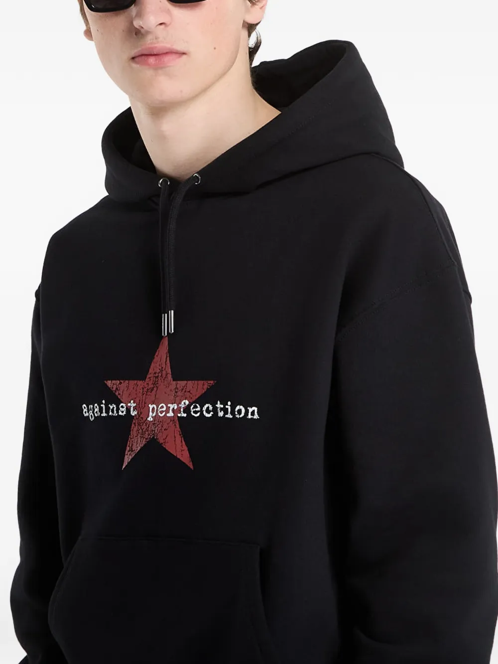 WASTED Against Perfection hoodie Zwart