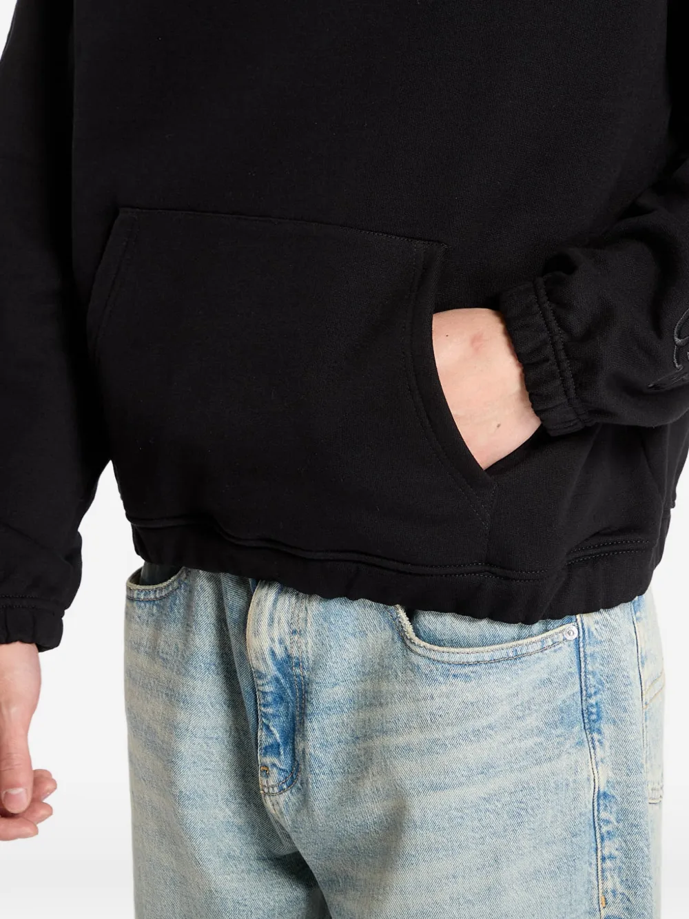  Wasted Sudadera Bury Boxy Con Capucha - Negro 