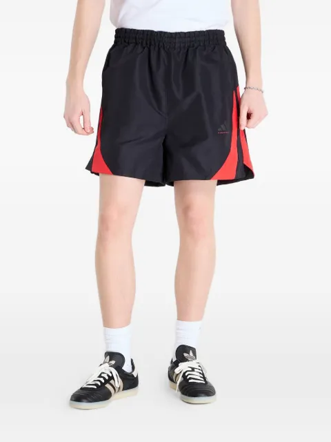 adidas contrast-panel basketball shorts
