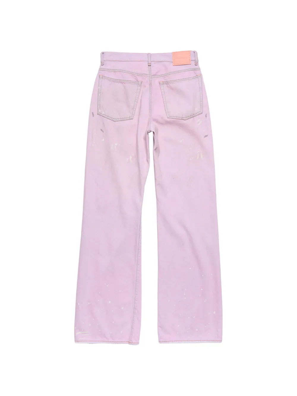 Acne Studios Regular-fit jeans Paars