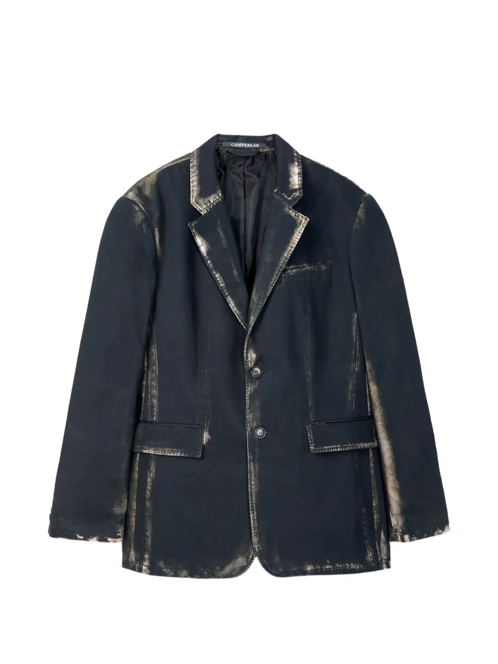 CamperLab blazer à effet délavé - Noir CamperLab blazer à effet délavé - Noir