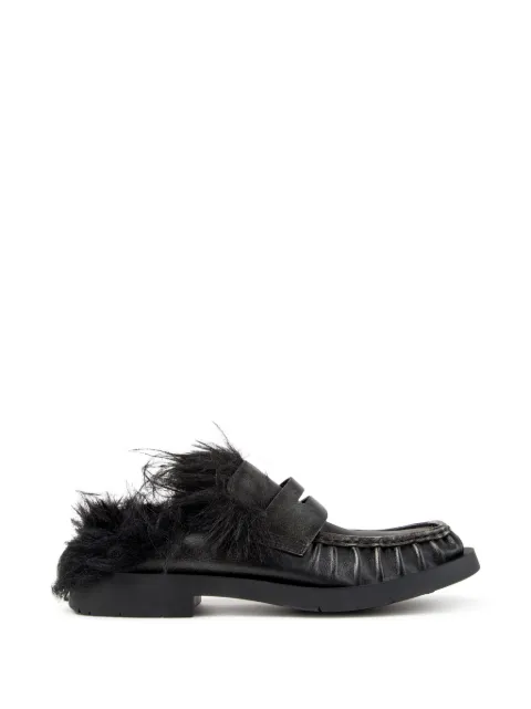CamperLab Mil 1978 leather flat mules