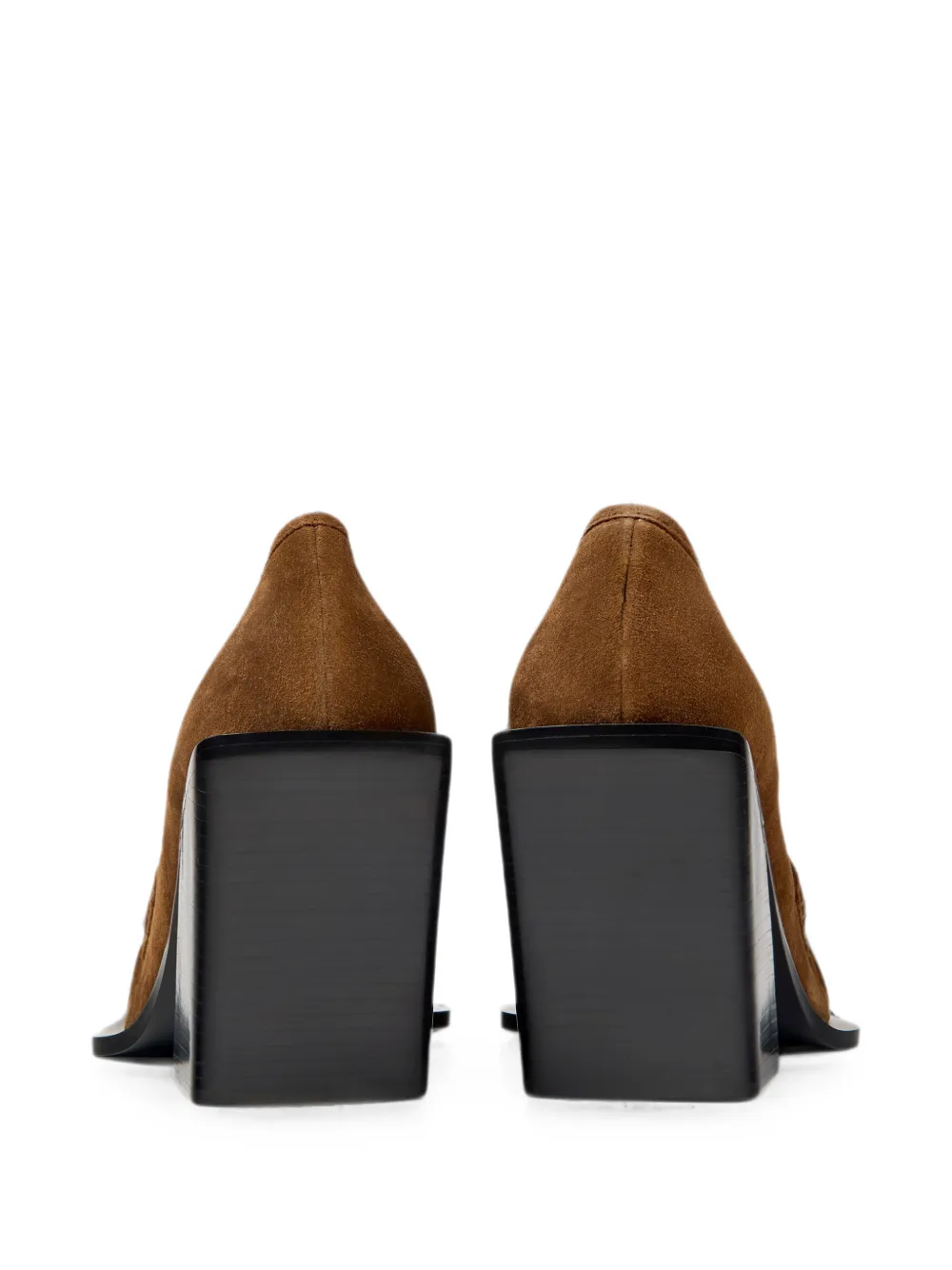 CamperLab Escandalo loafers met blokhak Bruin