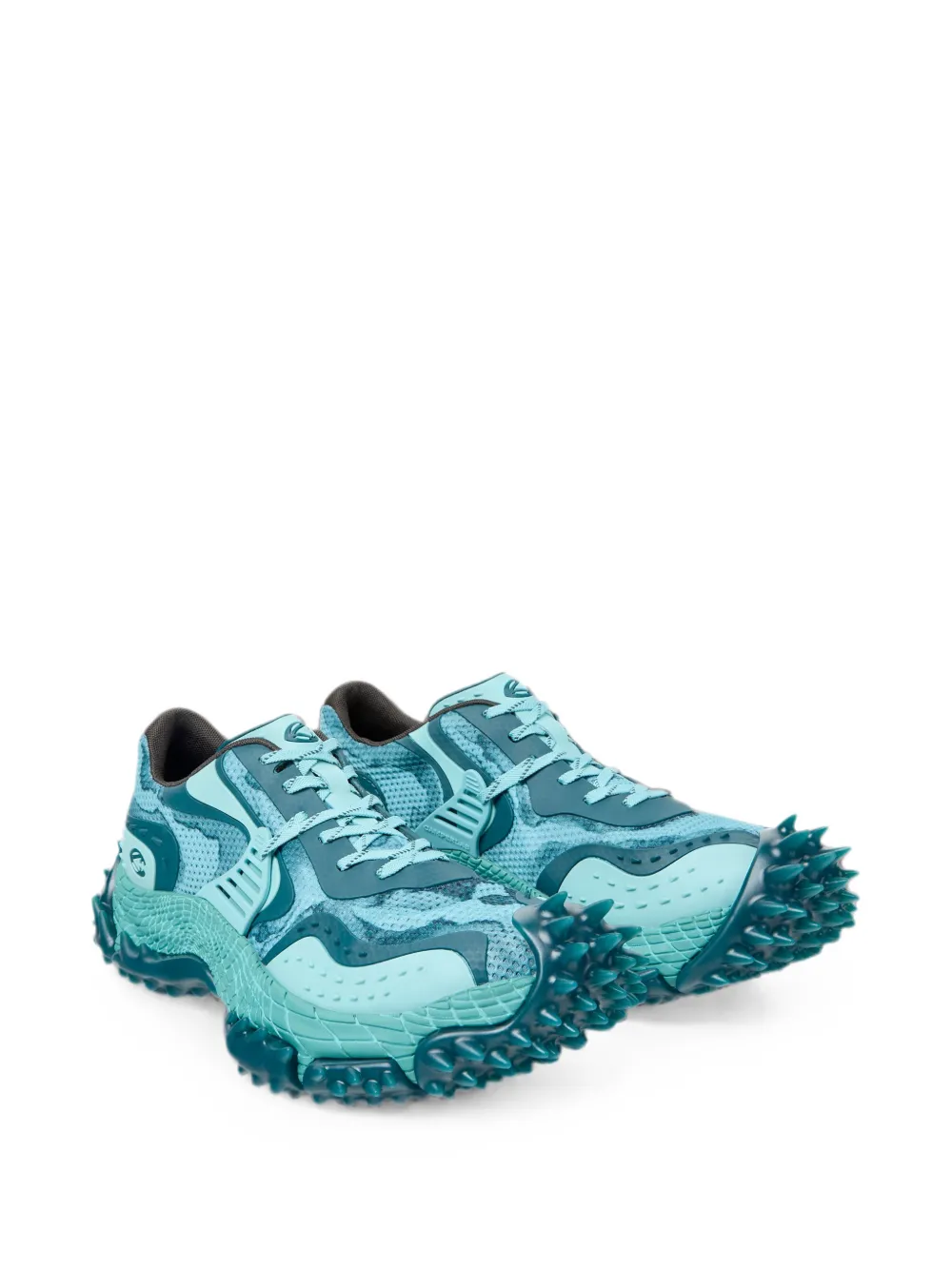 CamperLab Tornado low-top sneakers met ronde neus Blauw