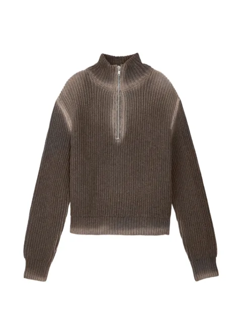 CamperLab ribbed-knit half-zip sweater