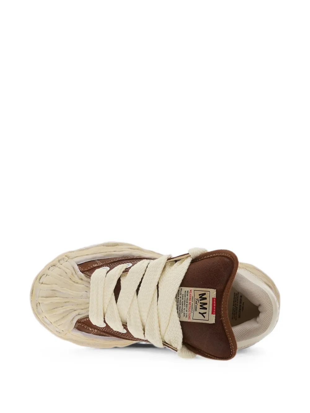 Maison MIHARA YASUHIRO Blakey Puffer OG brushed sneakers Bruin