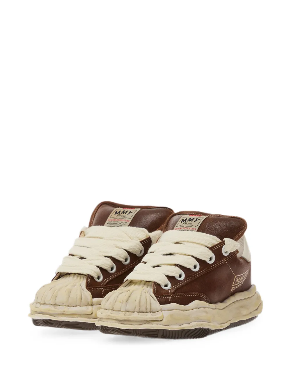 Maison MIHARA YASUHIRO Blakey Puffer OG brushed sneakers Bruin