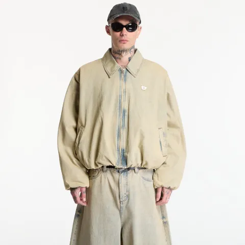 MISBHV sand-washed bomber denim jacket