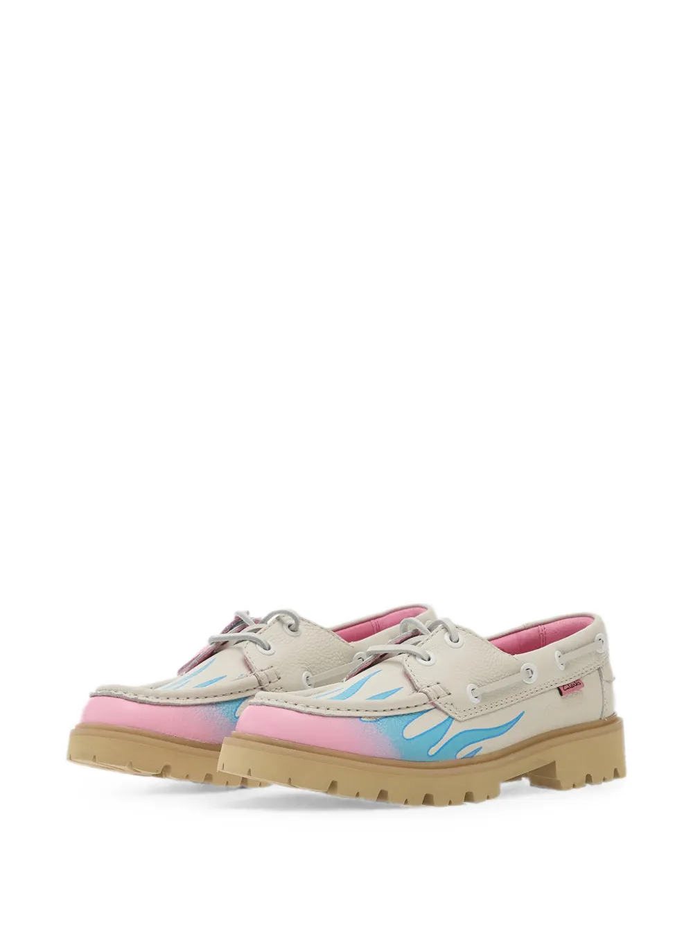 Clarks Originals Cleyhill Fire boat shoes Beige