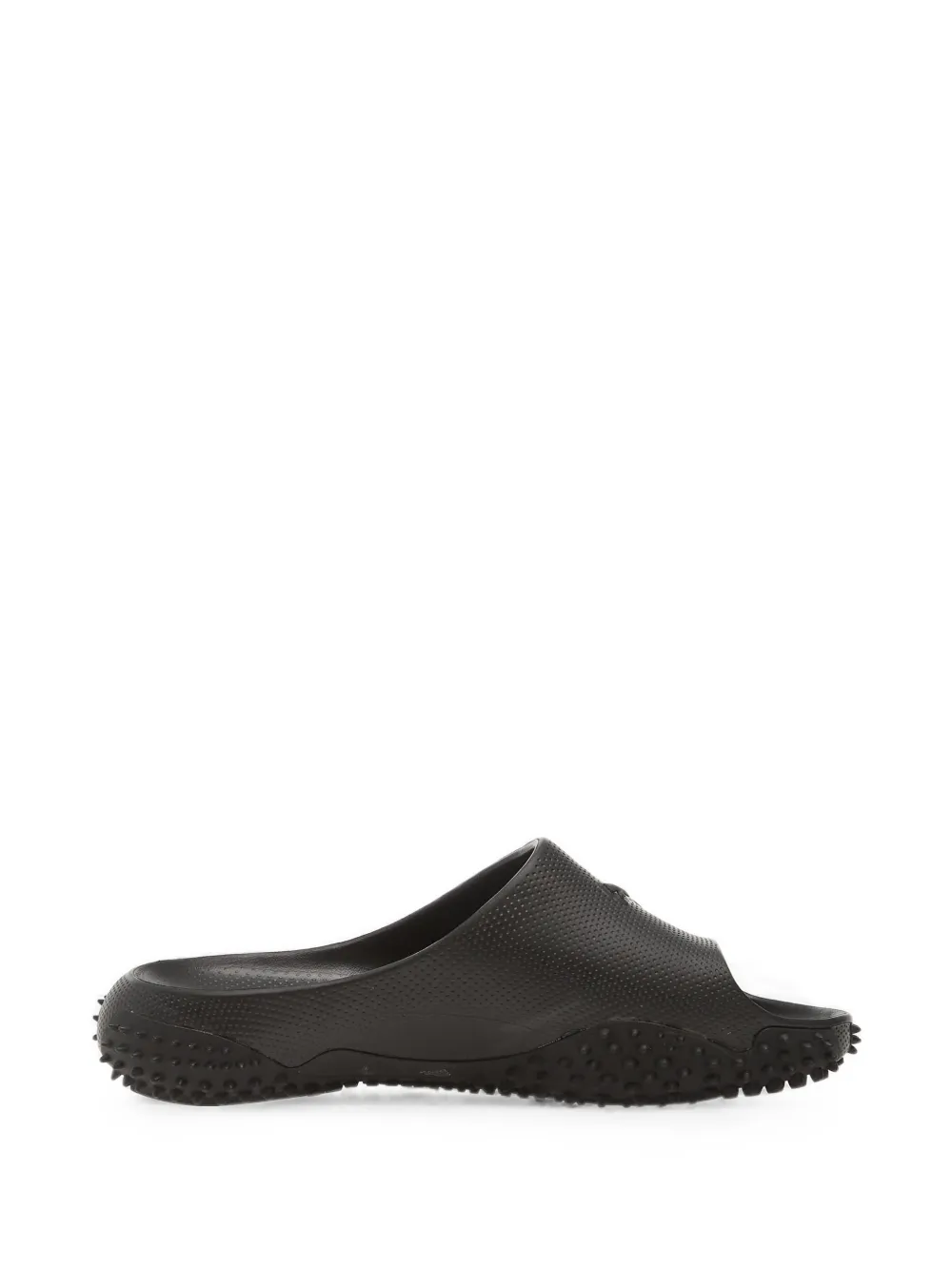 PUMA Mostro debossed-logo slides - Schwarz