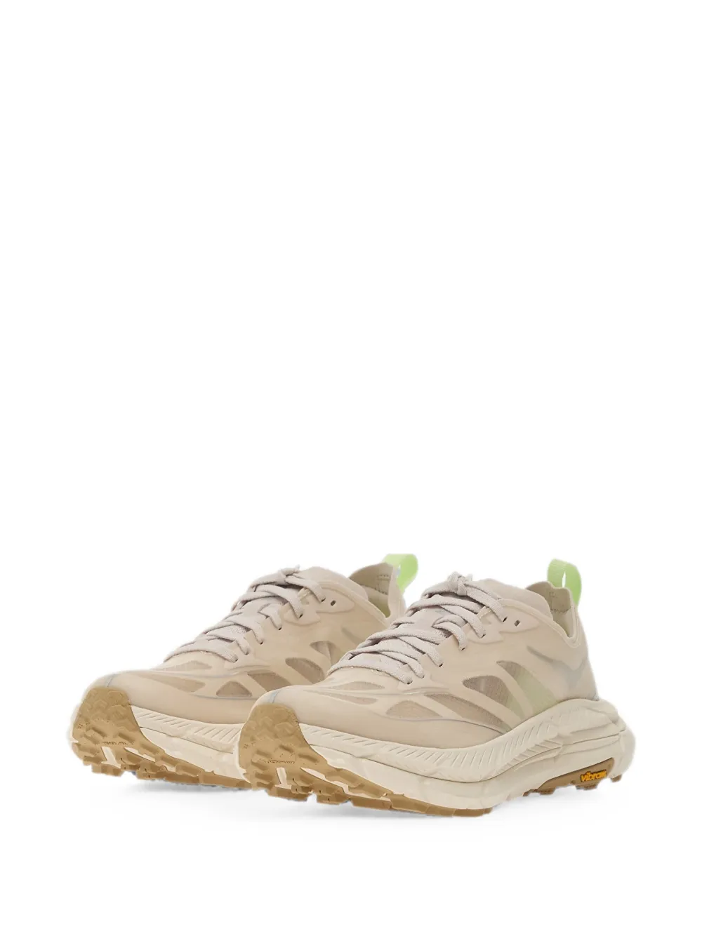 HOKA Mafate Speed 4 Lite lace-up sneakers Beige