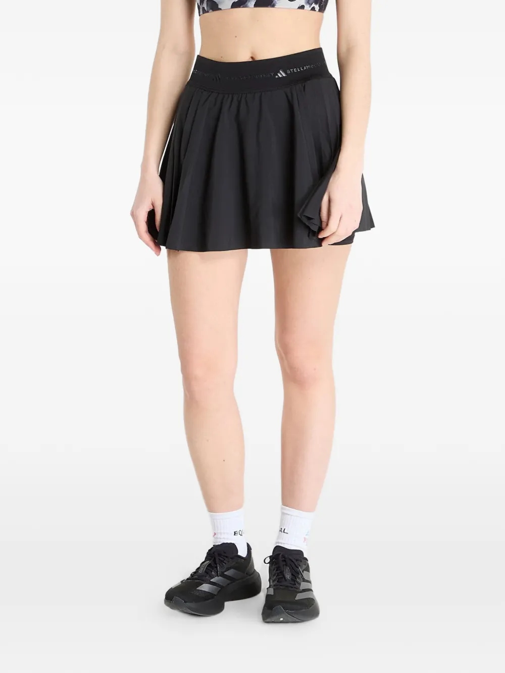 adidas adidas by Stella McCartney Training pleated skort - Nero
