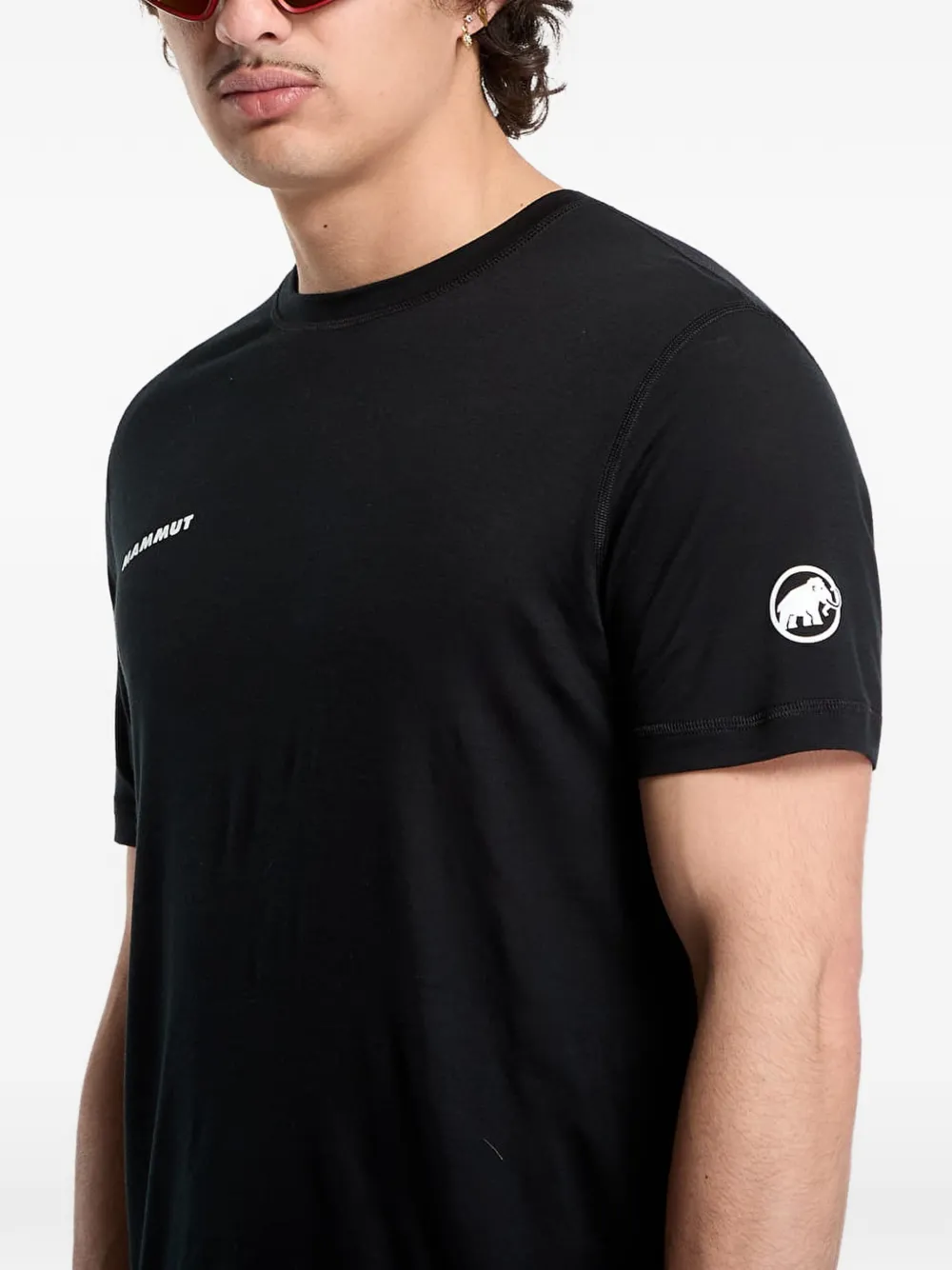 Mammut FL T-shirt met logoprint Zwart