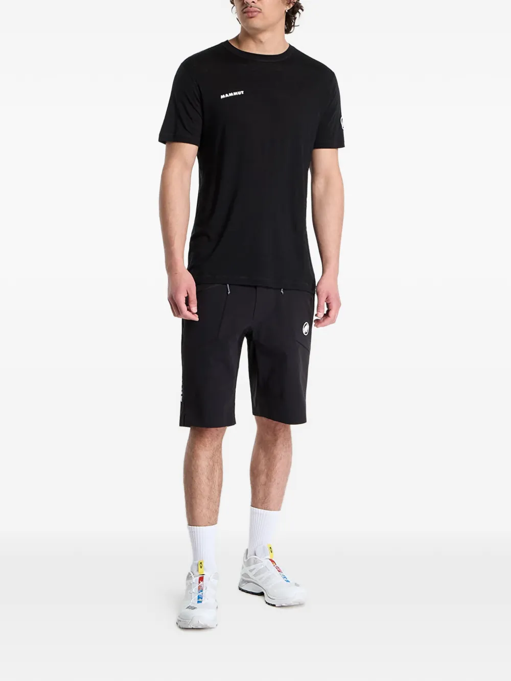 Mammut FL T-shirt met logoprint Zwart