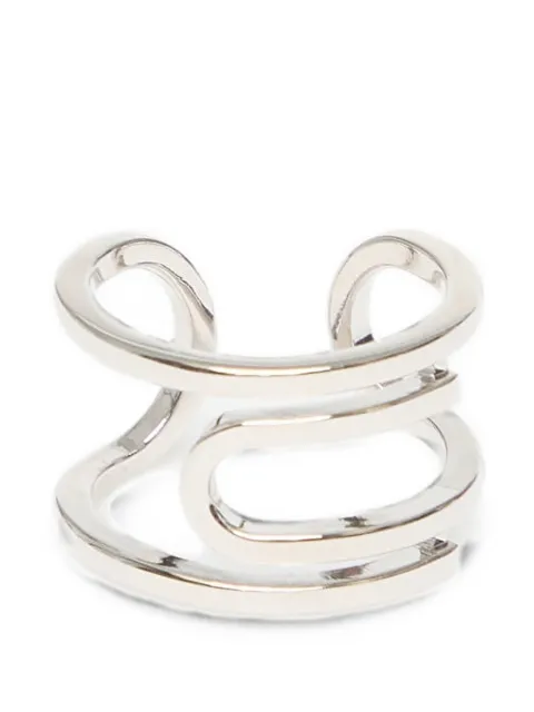 Off-White Paperclip cut-out ring