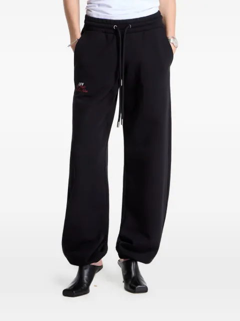 Off-White x AC Milan logo-print track pants
