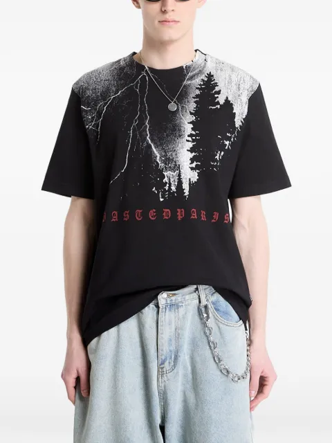 WASTED Black Hill graphic-print T-shirt