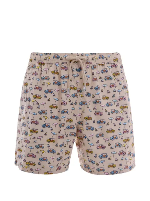 MC2 Saint Barth Dune Buggy graphic-print drawstring swim shorts