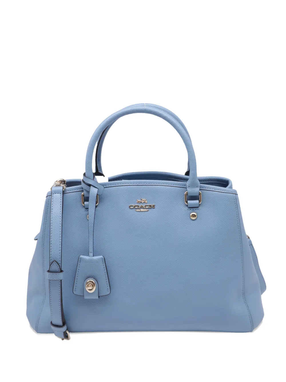 Coach Vintage Lillie Carryall leather tote bag - Blu