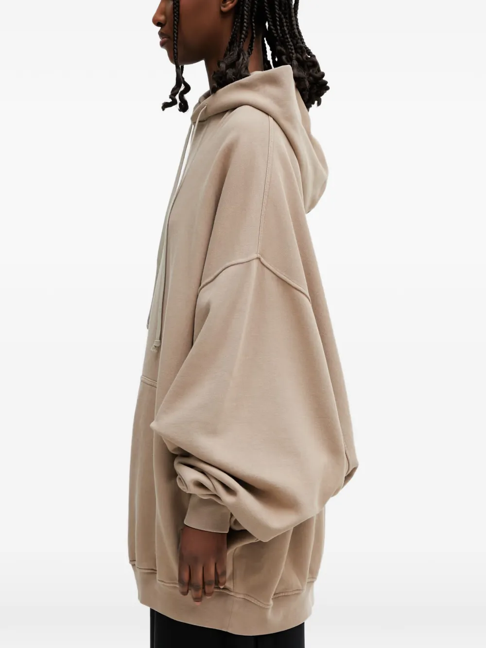Rick Owens DRKSHDW Oversized hoodie Beige