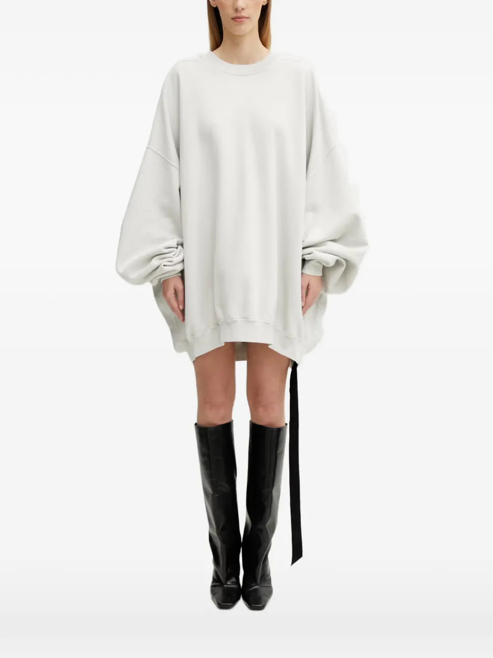 Rick Owens DRKSHDW oversized-sleeve sweatshirt - Grey