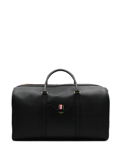 Thom Browne 페블 레더 토트 백