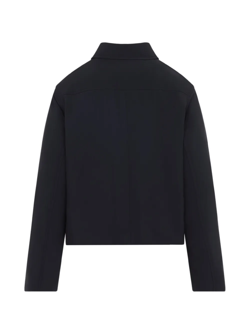 Jil Sander Button-up jack met kraag Blauw