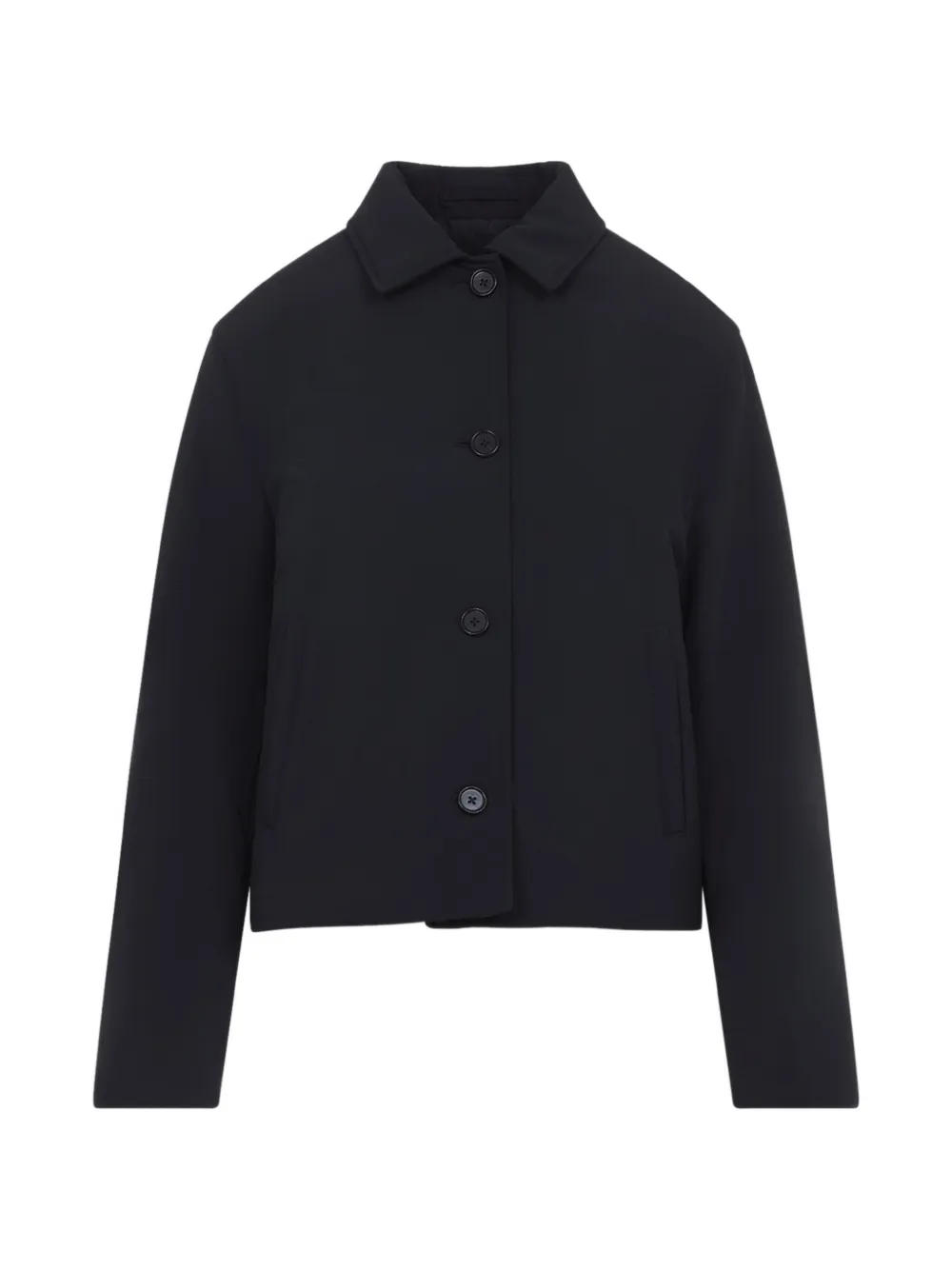 Jil Sander button-up collared jacket - Blue