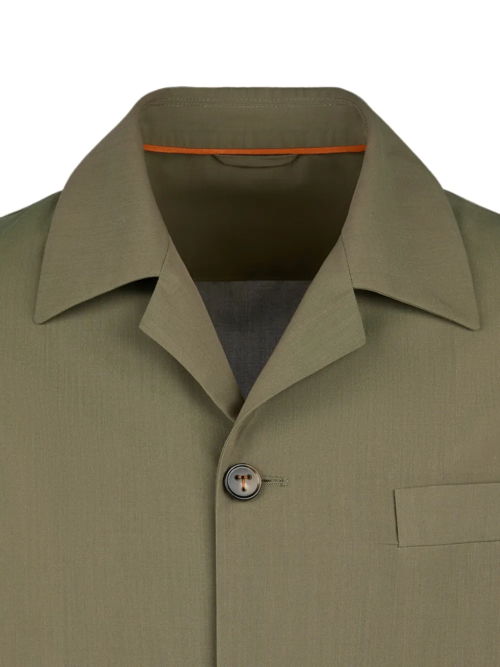 Tod's Shirtjack van zijde Groen