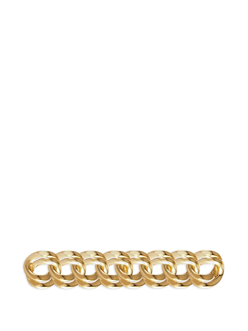 Monet Pre-Owned broche à design double (années 1980) - Or
