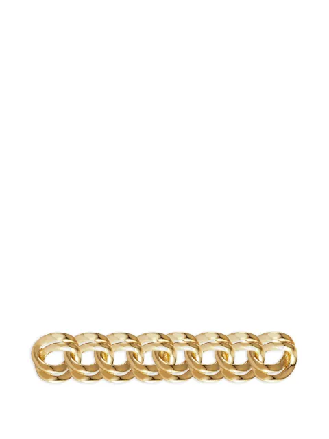 Monet Pre-Owned broche con doble eslabón 1980