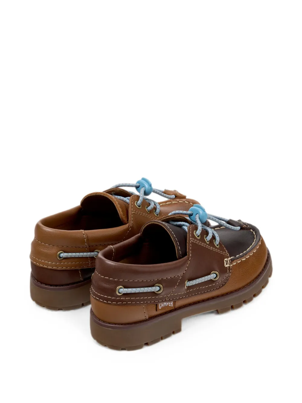 Camper Kids Twins deck shoes Bruin
