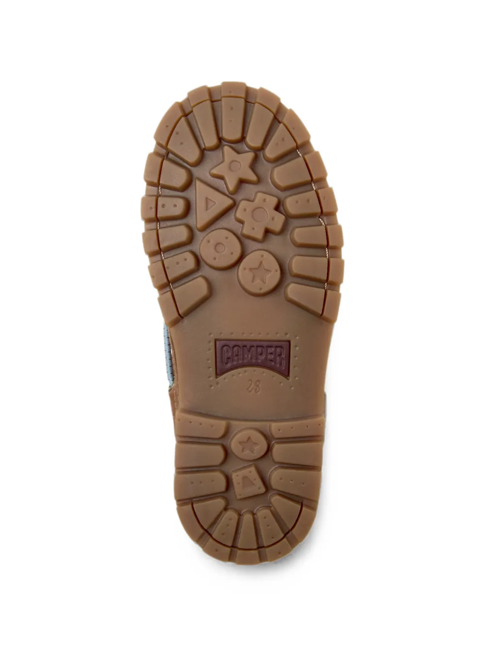 Camper Kids Twins deck shoes Bruin