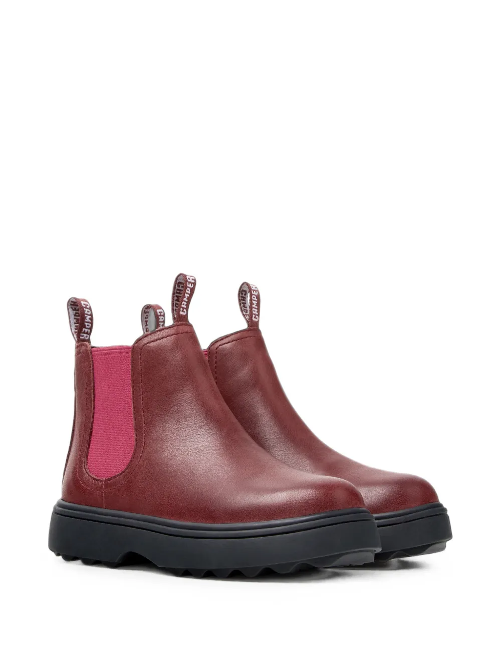 Camper Kids Stivaletti Norte in pelle - Rosso