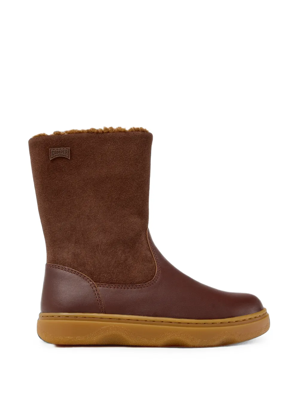 Camper Kids Stivali Kiddo con inserti - Marrone