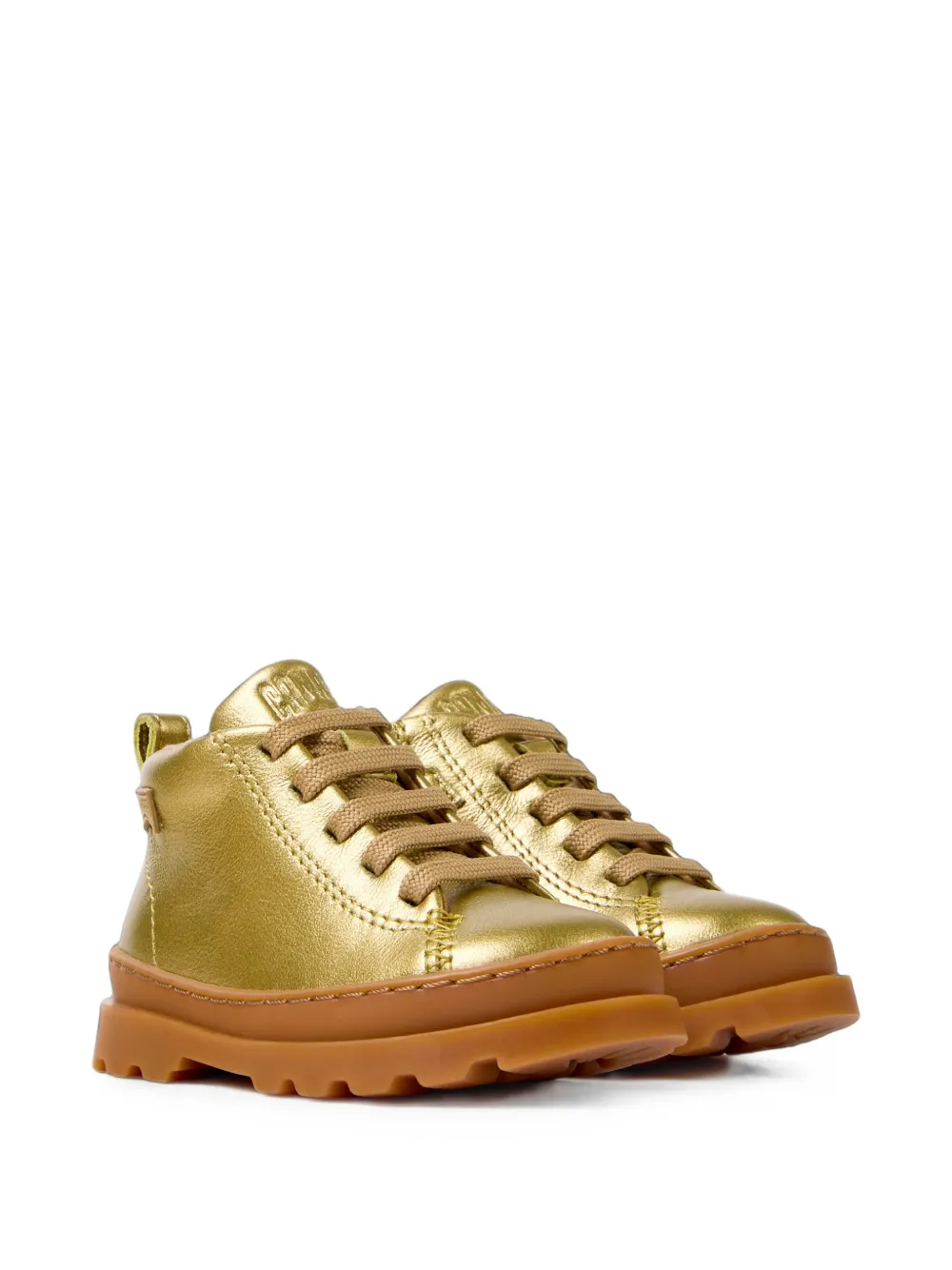 Camper Kids Sneakers Brutus+ in pelle - Oro