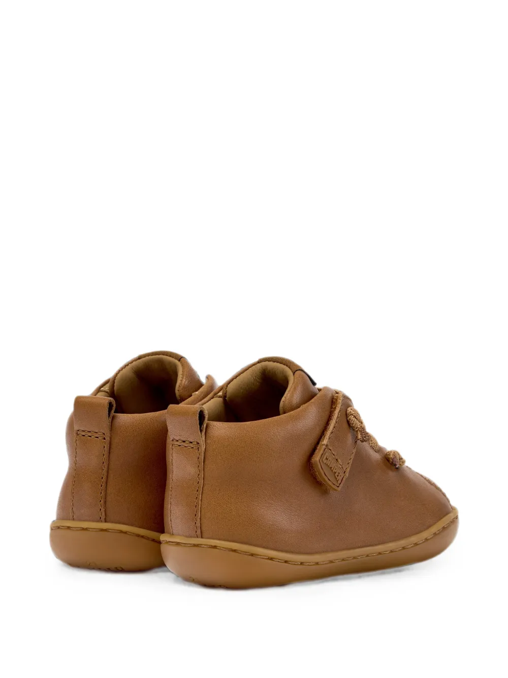 Camper Kids Peu leather sneakers Bruin