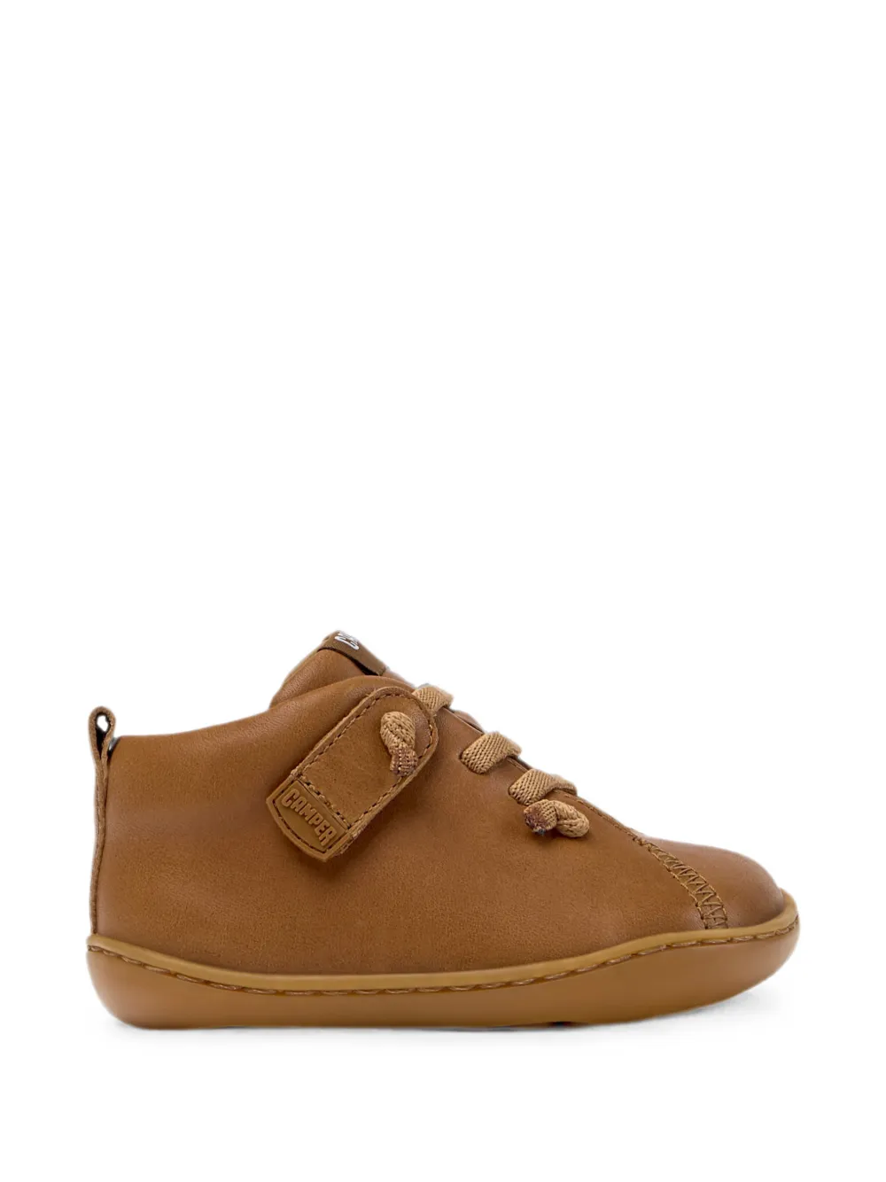 Camper Kids Peu leather sneakers Bruin