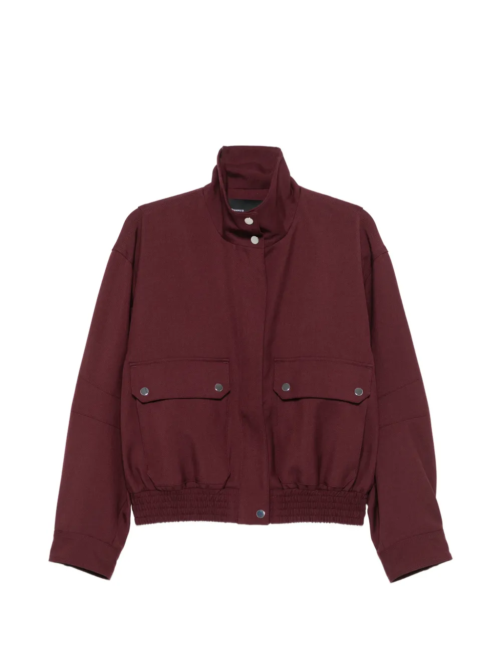 Proenza Schouler Aviva elasticated-waist bomber jacket - Rot