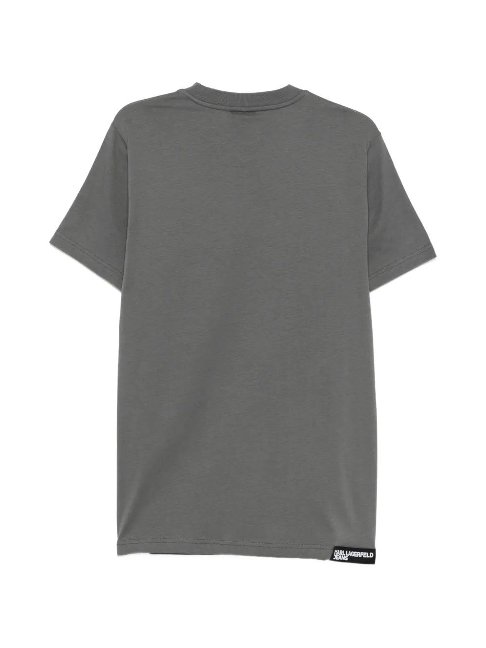 Karl Lagerfeld Jeans T-shirt met logoprint Grijs