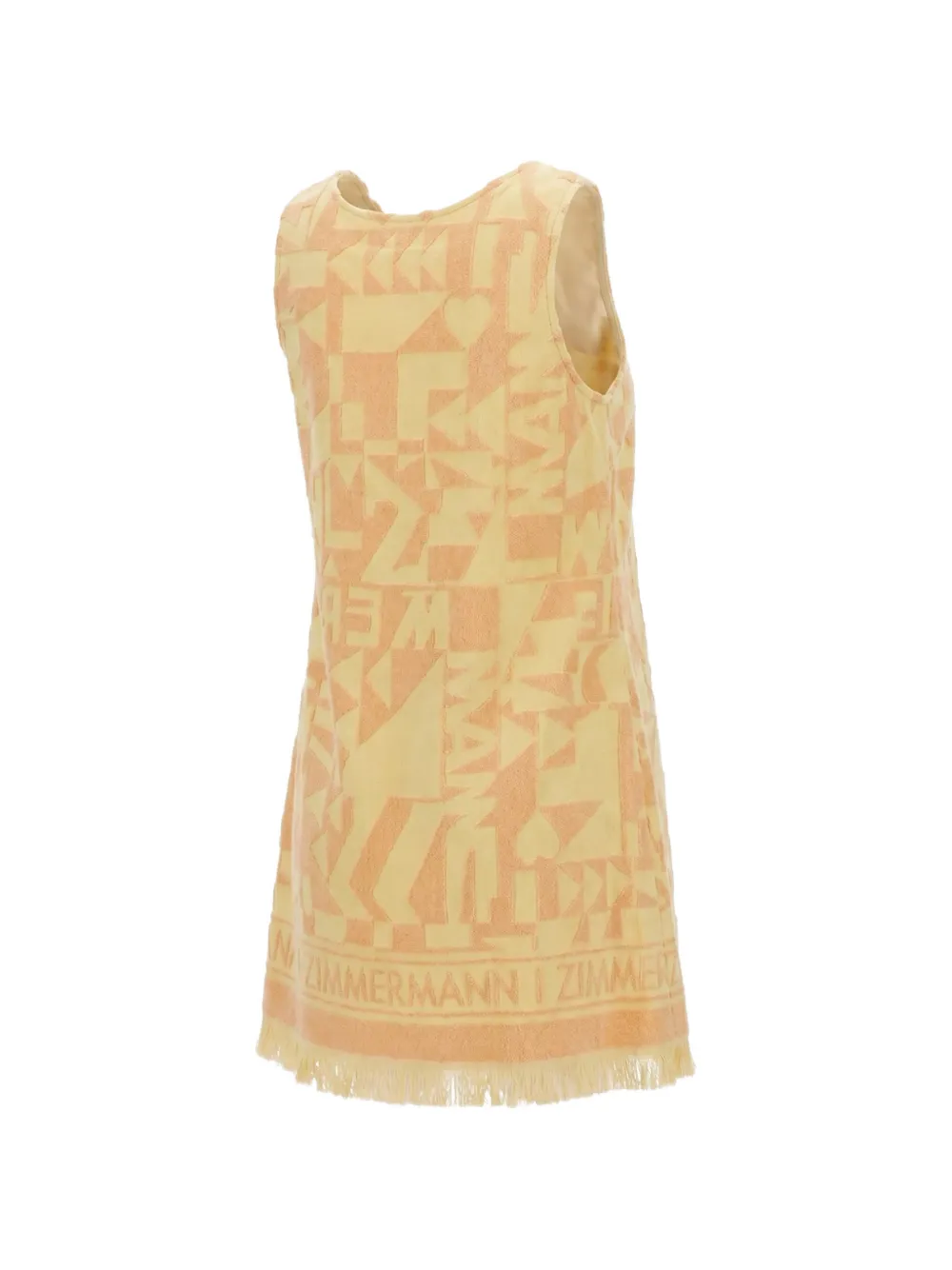 ZIMMERMANN Solstice mini-jurk Geel