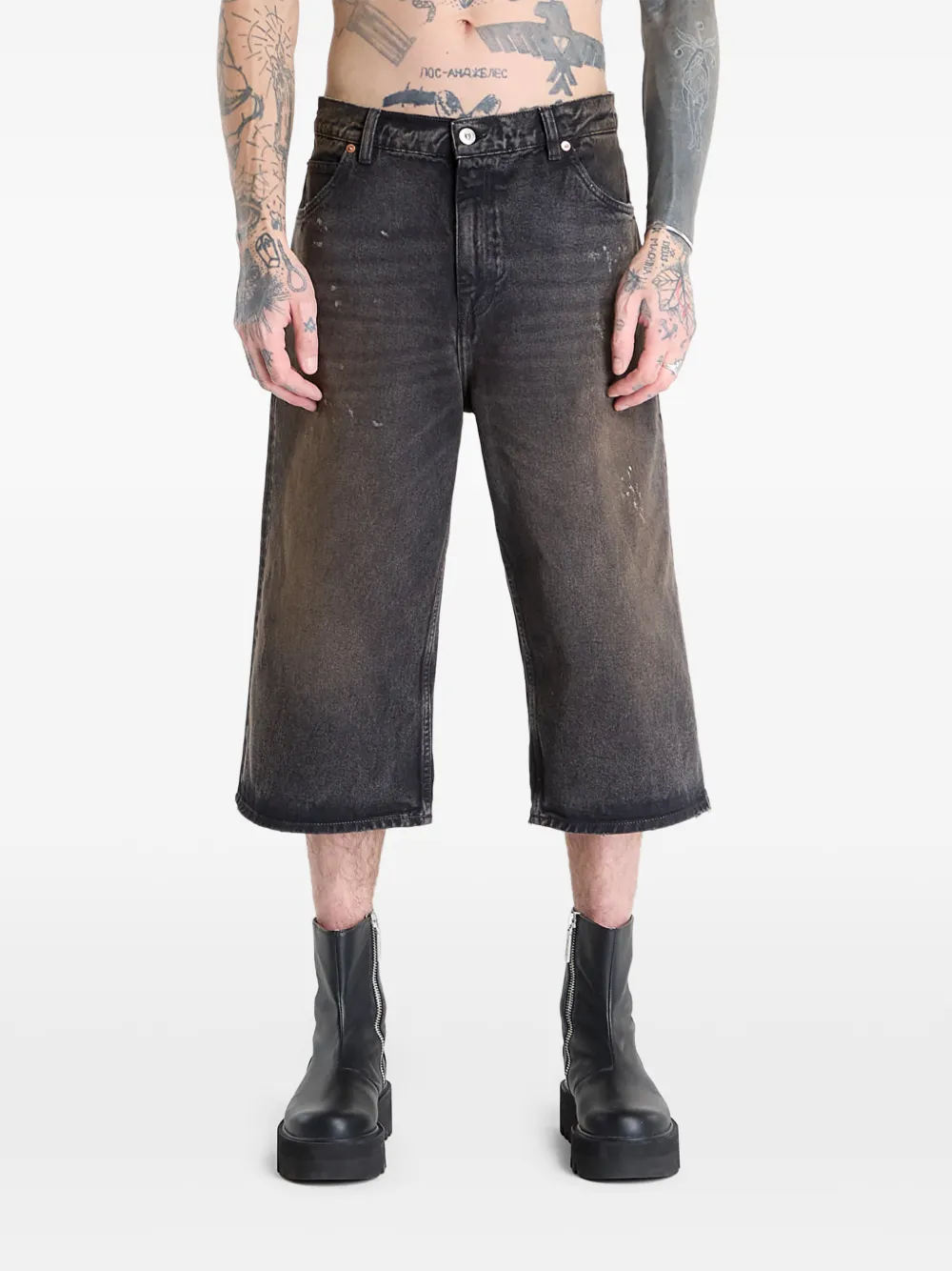 OUR LEGACY Capri Cut shorts - Nero