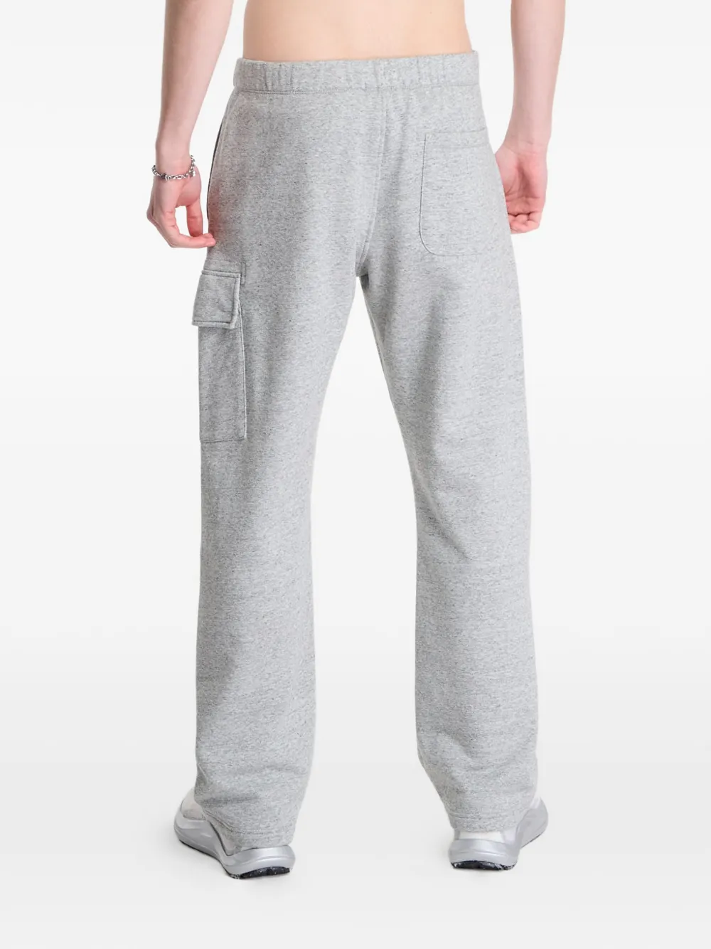 C.P. Company Fleece cargo trainingsbroek met reliëf Grijs