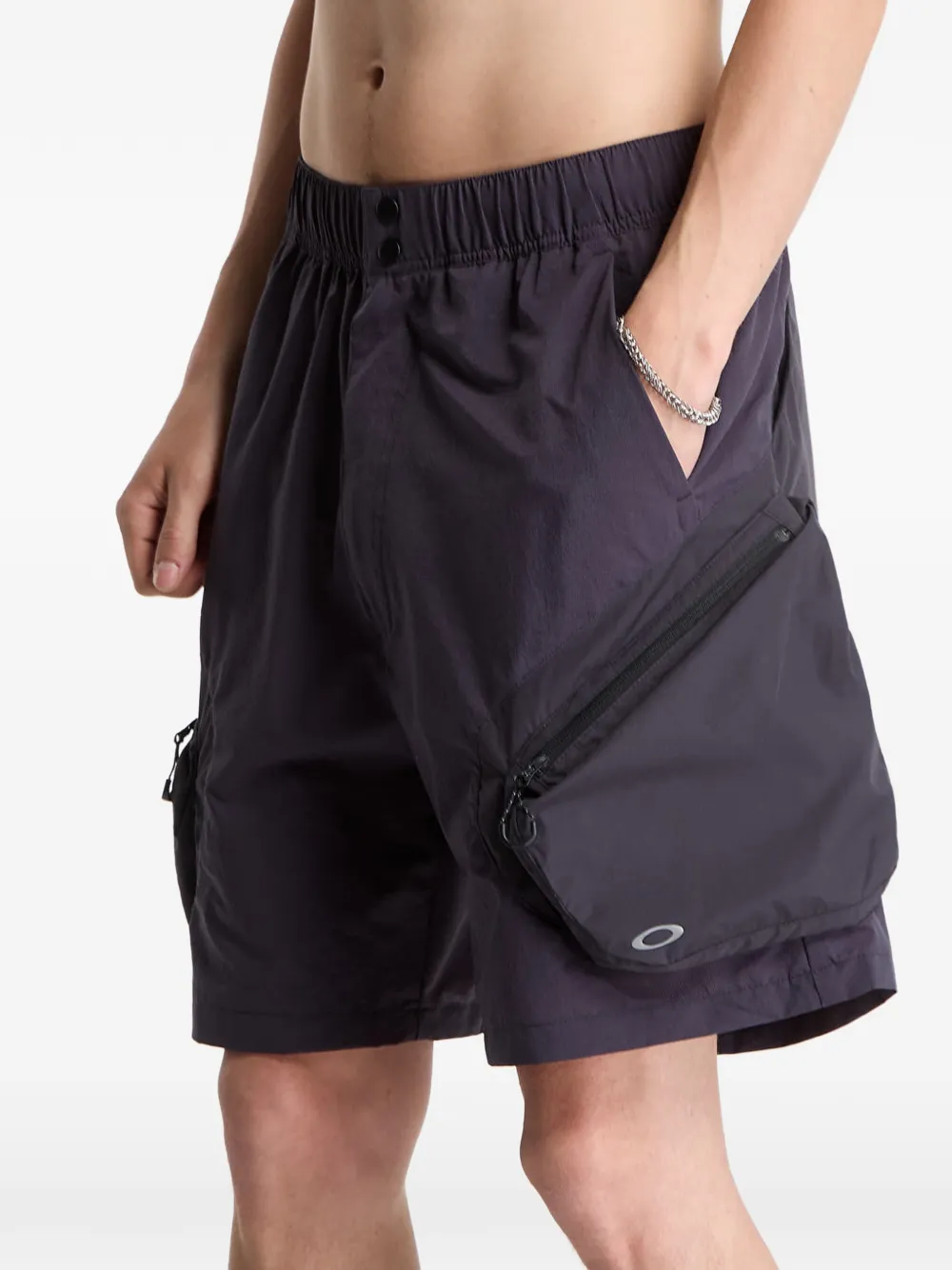 Oakley FGL Factor shorts met ritssluiting op de cargo shorts Grijs