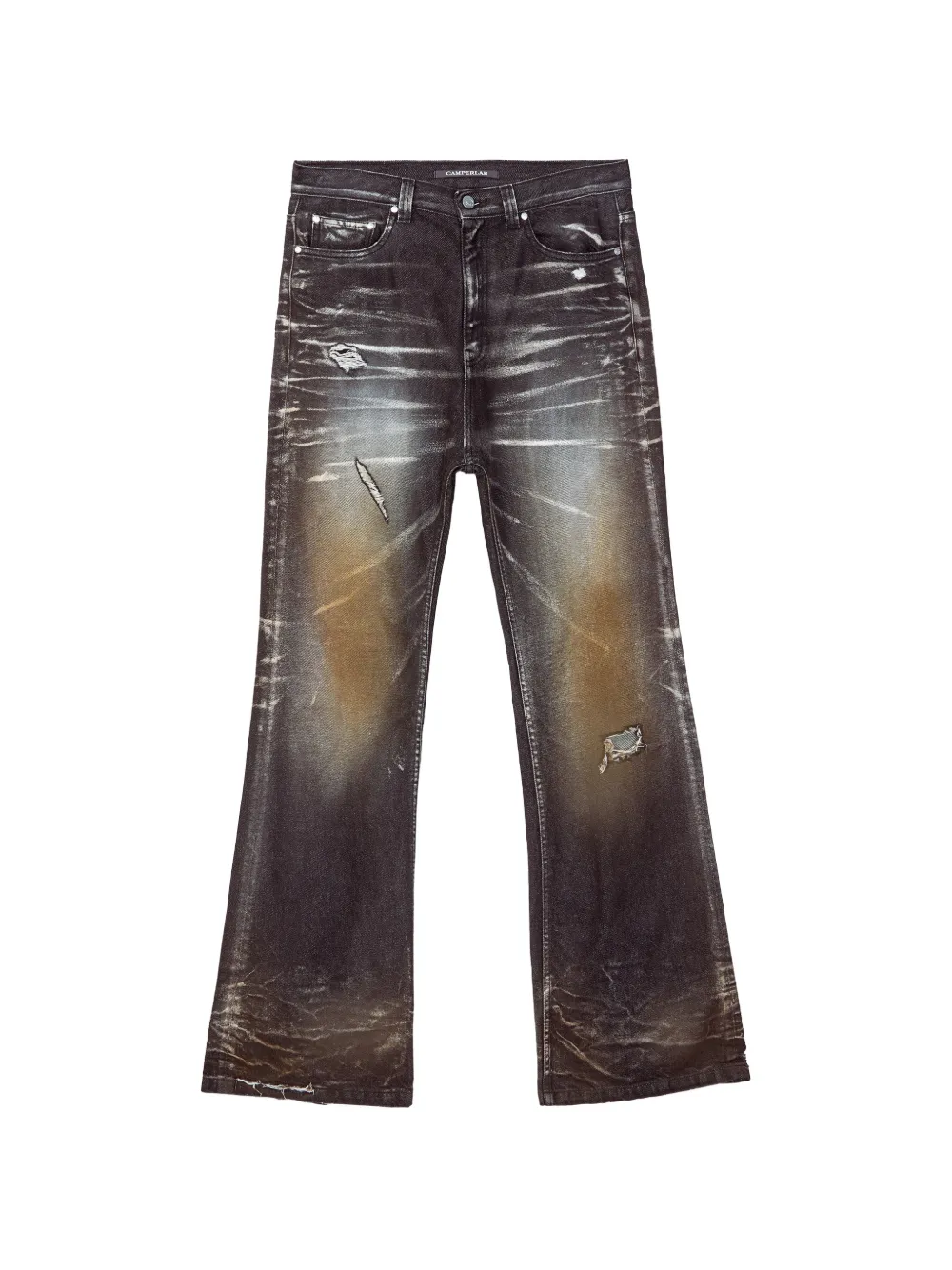 CamperLab jean à effet usé - Noir CamperLab jean à effet usé - Noir
