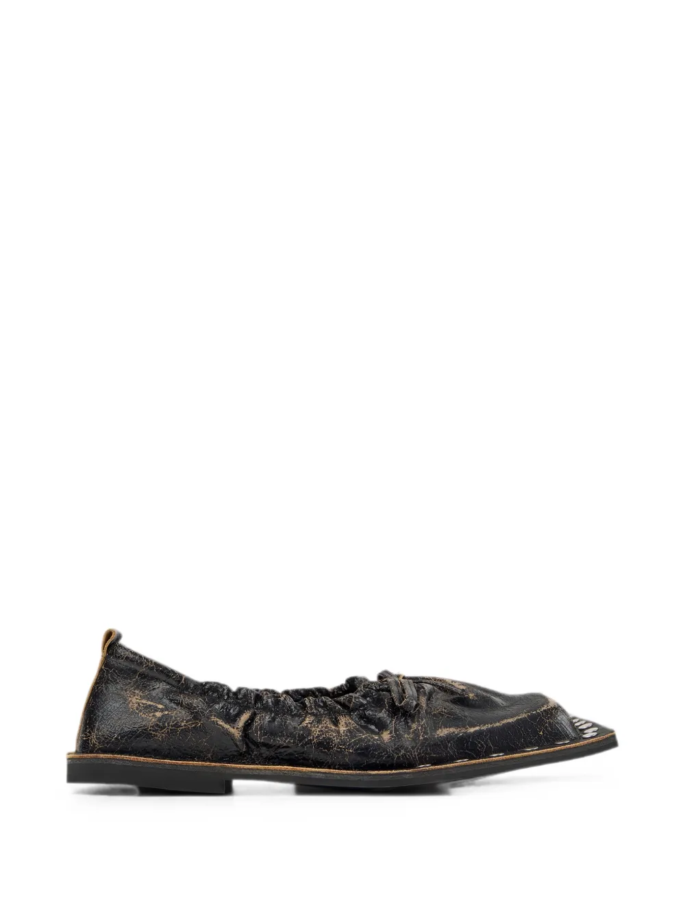 Camperlab Menosmal Leather Loafers In Black